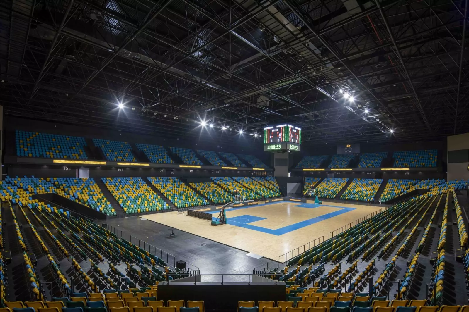 Indoor Arena Chairs for Multi-Sport Use Project Image